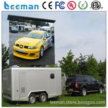 led mobile truck display screens led solar traffic warning signs vms trailer Leeman P10 mobile truck led billboard